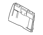 52209135549 - Body: Seat Back Pad for BMW: 128i, 135i, 135is Image