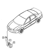 6104639AA - Electrical: Tapping Screw for Mopar Image