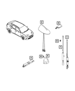 68620105AA - Electrical: Noise Suppression Filter for Mopar Image