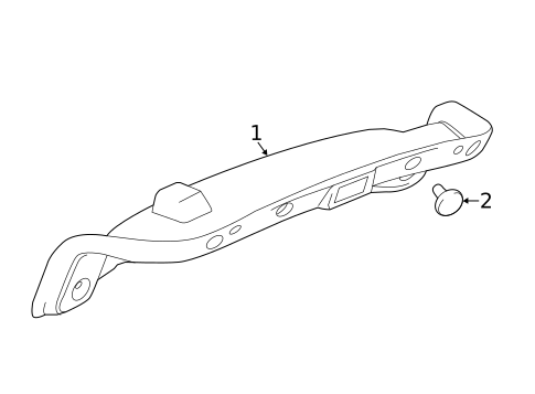 Interior Trim - Trunk for 2018 Chevrolet Malibu #0