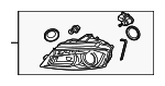 8P0941030BK - Electrical: Headlamp Assembly for Audi: A3, A3 Quattro Image
