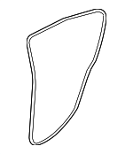 51727303967 - Body: Weather-strip On Body for BMW: 320i, 320i xDrive, 328d, 328d xDrive, 328i, 328i xDrive, 330e, 330i, 330i xDrive, 335i, 335i xDrive, 340i, 340i xDrive, ActiveHybrid 3, M3 Image