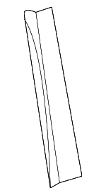 7576130140 - Body: Applique for Lexus: GS F, GS Turbo, GS200t, GS300, GS350, GS450h Image