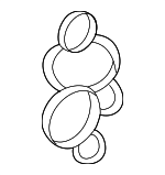 2561840400 - : Gasket for Mercedes-Benz Image