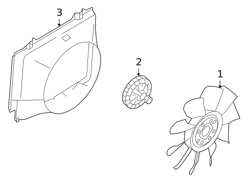 Cooling Fan for 2015 Ford E-350 Super Duty #0