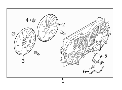 Cooling Fan for 2022 Nissan LEAF #0