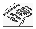 65700B1100 - Body: Cross-member Assembly for Hyundai Image