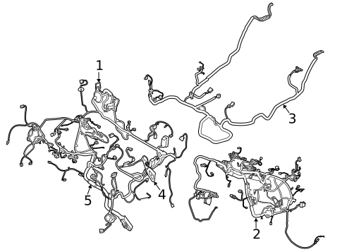 Wiring Harness for 2016 Ford Escape #0