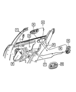 Exterior Door Handle, Left