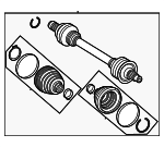 2973500702 - Suspension: Axle Assembly for Mercedes-Benz Image