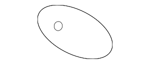 865193J010 - : Bumper Cover Emblem Bracket for Hyundai Image