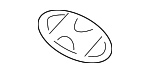 863002B100 - Body: Emblem for Hyundai: Azera, Elantra, Genesis Coupe, Santa Fe, Tucson, Veracruz Image