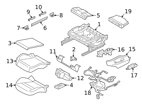 Power Seats for 2019 Porsche Cayenne #1