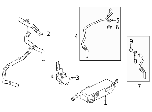 Oil Cooler for 2025 Ford Bronco Sport #0