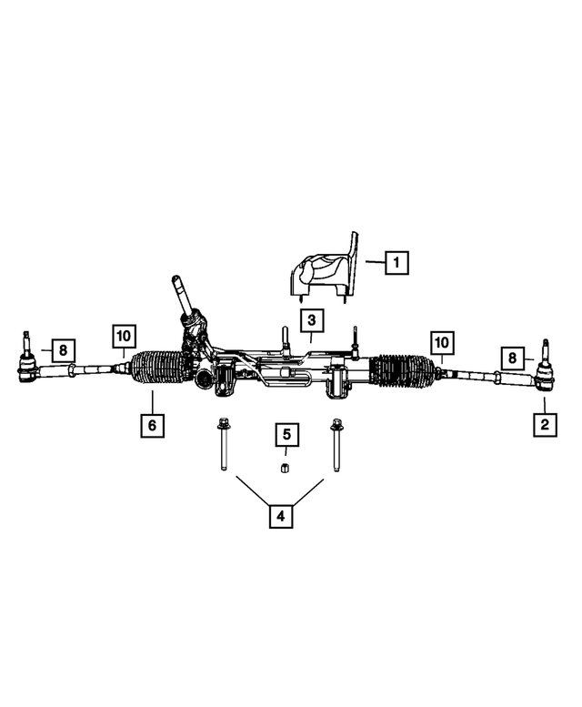 5105829AB - Steering: Heat Shield, Left Hand Drive for Mopar Image