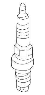 12129071003 - Electrical: Spark Plug for BMW: 318ti, 323Ci, 323i, 323is, 325Ci, 325i, 325xi, 328Ci, 328i, 328is, 330Ci, 330i, 330xi, 525i, 528i, 530i, 540i, 545i, 645Ci, 740i, 740iL, 745i, 745Li, 750iL, 760i, 760Li, M5, X3, X5, Z3, Z4, Z8 Image