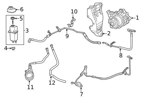 Pump & Hoses for 2015 Ram ProMaster 2500 #0