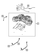 6503839 - Fuel and Accelerator Pedal: Hex Head Bolt And Coned Washer for Chrysler: 200, 300, Pacifica, Voyager | Dodge: Challenger, Charger, Dart | Jeep: Cherokee | Ram: 2500, 3500 Image