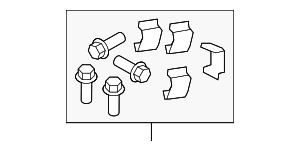 93180075 - : Part# 93180075 Bolt for Saturn: Astra Image