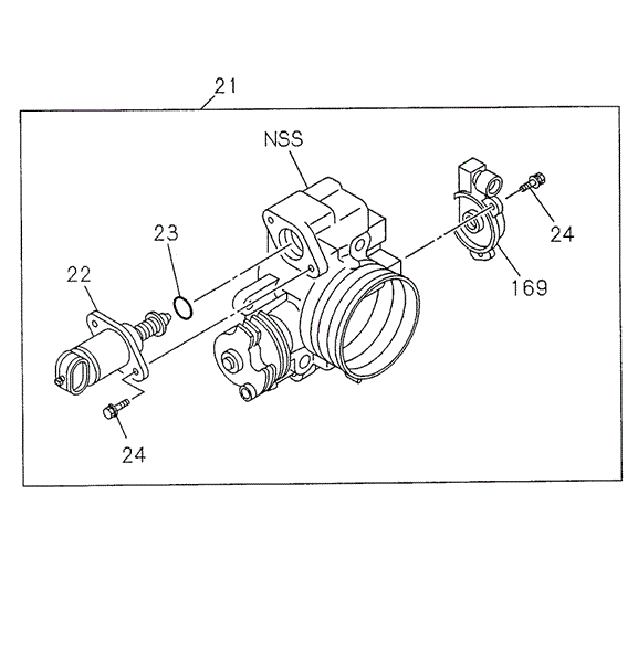 Throttle Body for 1998 Acura SLX #0