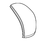 76201TG7A21ZQ - Body: Mirror Cover for Honda: Passport, Ridgeline Image