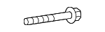 90176SJAA00 - Suspension: Trailing Arm Bolt for Acura: RDX, TLX Image