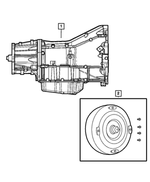 RL036891AA - Automatic Transaxle 4 Speed: With Torque Converter Transmission Package for Mopar Image