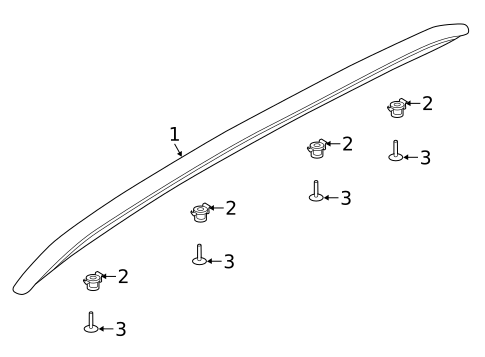 Roof Rack for 2023 Lincoln Nautilus #0