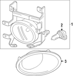 8V31SJC1M010 - : Fog Lamp for Honda Image