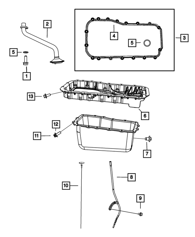 « 6500070 – Engine 3.8L Six Cylinder : Verrouillage De Tête Hexagonale Boulon, Montage pour Mopar Image »