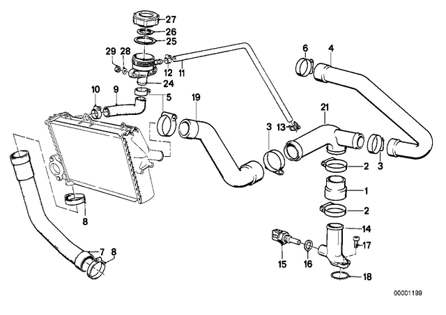 11531461179 - : Water Connector for BMW-Motorrad Image