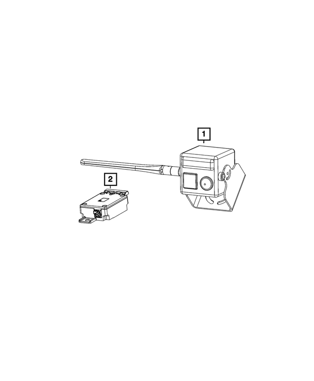 68528332AA - Electrical: Rear View Camera for Mopar Image