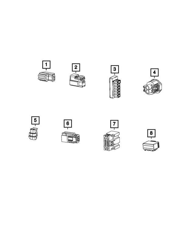 68137882AA - Electrical: 3 Way Wiring Kit for Mopar Image