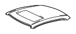 6311102080 - Body: Roof Panel for Toyota: Corolla Image