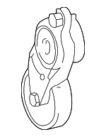 166200V022 - Cooling System: Belt Tensioner for Scion: tC | Toyota: Camry, Highlander, RAV4, Sienna, Venza Image