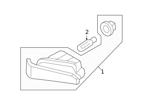 Fog Lamps for 2010 Hyundai Azera #0