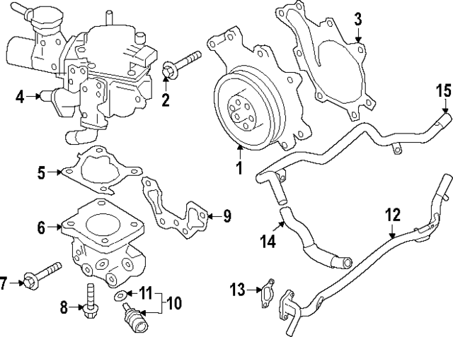 210104HK0E - : Water Pump for Nissan Image