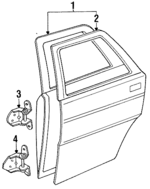 94178917 - Body: Door Shell for Chevrolet: Spectrum Image