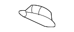MR523786 - Body: Support Rod Grommet for Mitsubishi Image
