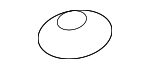 MU001282 - Body: Insulator Clip for Mitsubishi Image