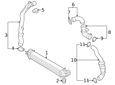 Intercooler for 2014 Mini Cooper Countryman #0