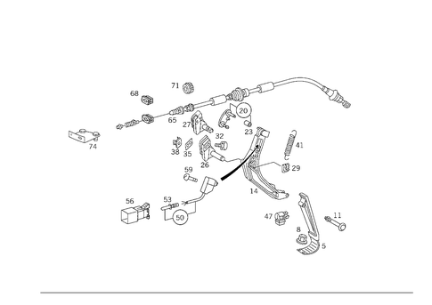 Control for 1993 Mercedes-Benz 500SEL #1