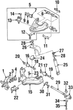 8973010830 - : Shock Absorber for Isuzu Image