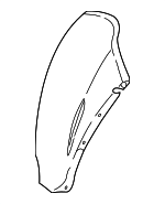 22699948 - : Wheelhouse Liner for Saturn: L200, L300 Image