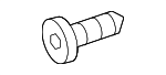 11604173 - Body: Door Lock Striker Plate Bolt for GM Image