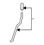 84332833 - : Lock Rod for Cadillac: XT6 Image