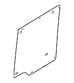 68516561AA - : Quarter Glass for Ram: ProMaster 1500, ProMaster 2500, ProMaster 3500 Image