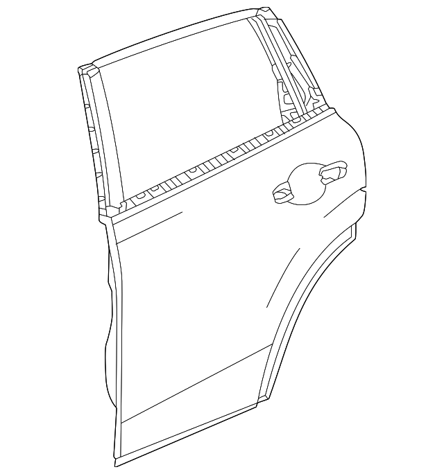 2023-2026 Honda HR-V Door Shell 67510-3W0-A00ZZ | Clark Knapp Honda