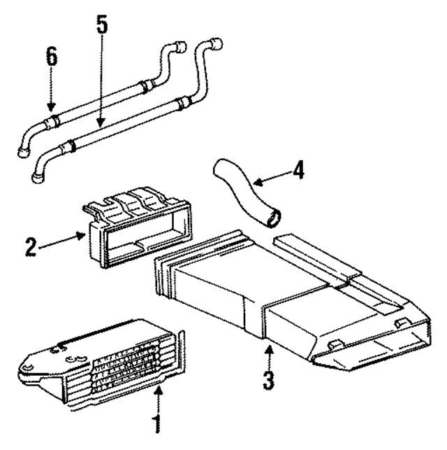 113117021X - Cooling System: Cooler Assembly for Audi Image