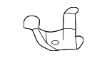 34421AA070 - Steering: Reservoir Lower Bracket for Subaru: Impreza, Legacy Image